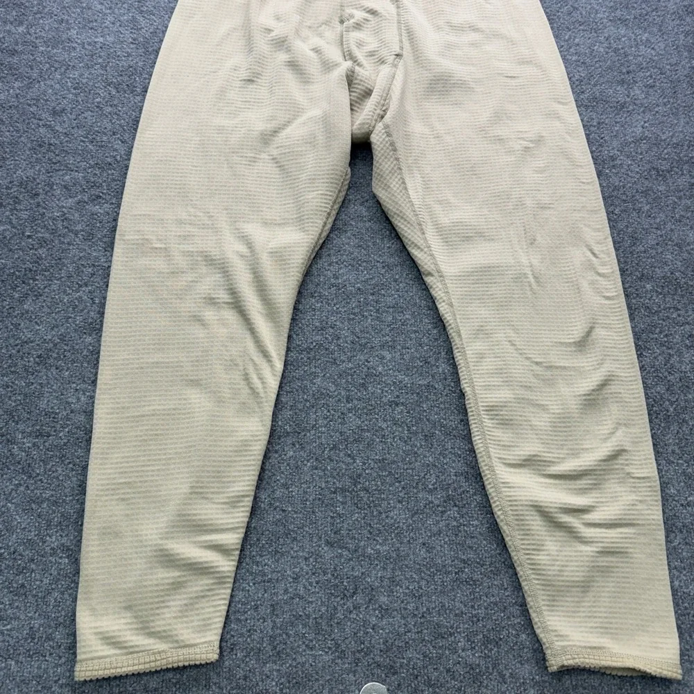 Peckham Gen III ECWCS Level 2 Thermal Drawers‎ Mens XL Sand Waffle Grid Military